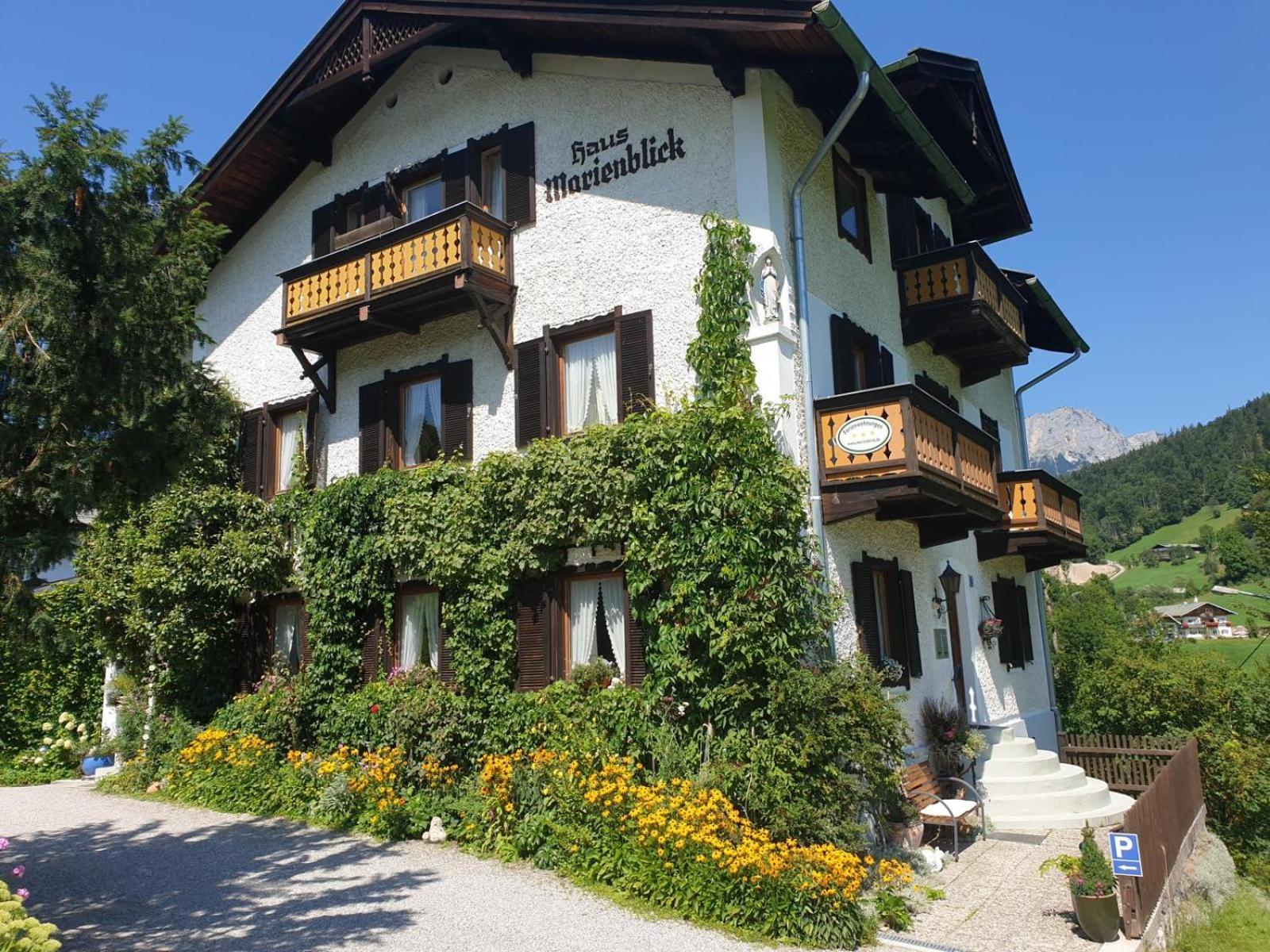 Ferienwohnung Haus Marienblick Berchtesgaden Exterior foto